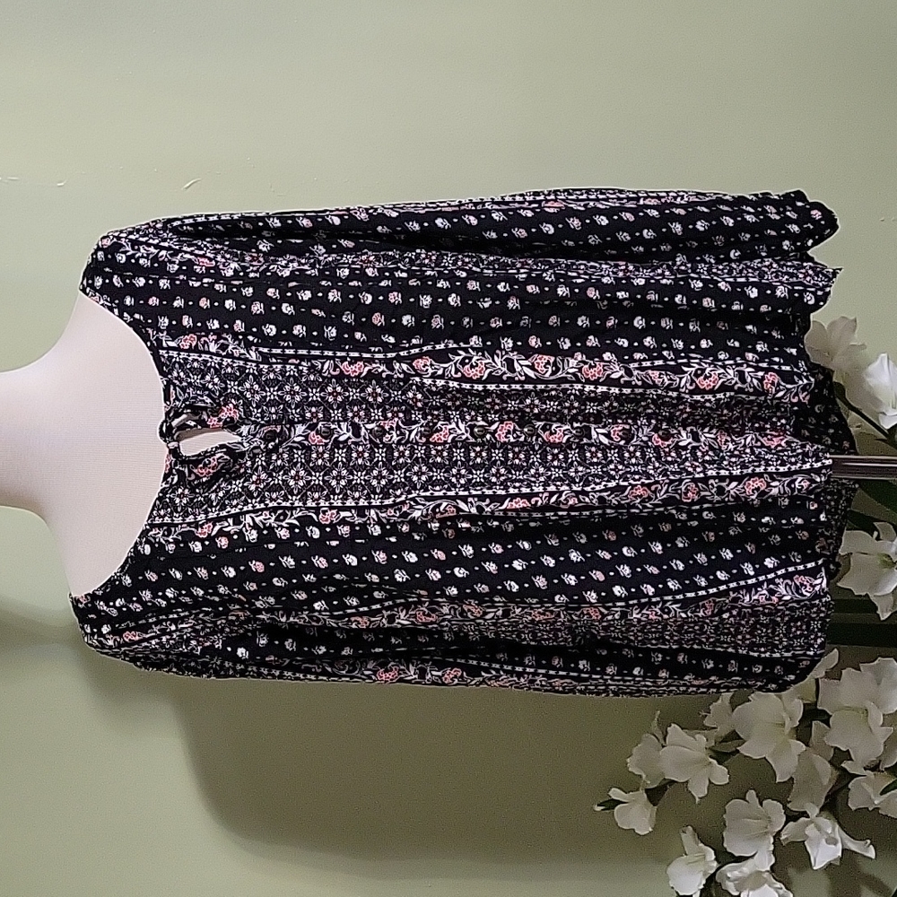 Torrid Boho Floral Print Blouse Sz. 2X